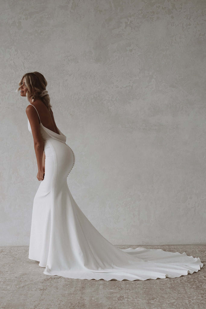 Wedding Dress Archie Made With Love Bridal Stockist Felicitys Bridal Auckland NZ